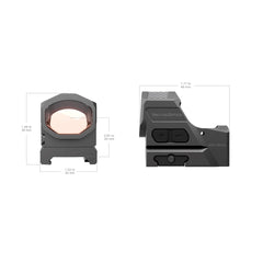 Viseur point rouge Frenzy-X 1×19×26 – Vector Optics SCRD-SM64