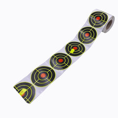 Rouleau de 200 cibles réactives autocollantes – 7,5 cm