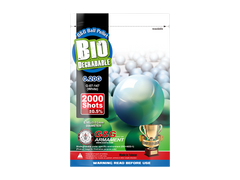 Billes BIO G&G 0,20 g — Blanches — 2000 billes — Réf. S10742