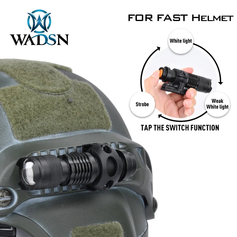 Lampe de casque tactique Airsoft Mini Scout – WADSN