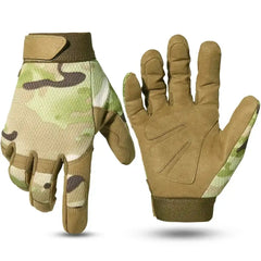 Gants tactiques à doigts complets, airsoft