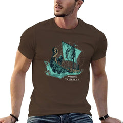T-shirt bateau Assassin’s Creed Valhalla – Coton