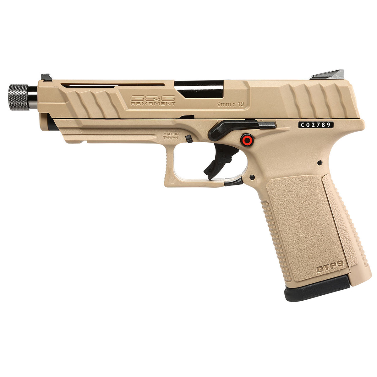G&G GTP9 MS GBB 6 mm – Tan