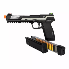 Pistolet airsoft G&G Piranha SL 6 mm — Noir — Réf. S13119
