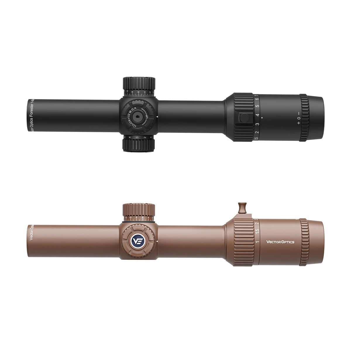 Lunette LPVO Forester 1–8×24 SFP – Vector Optics