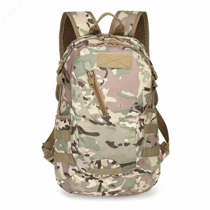 Sac à dos tactique camouflage 20–35 L – plusieurs motifs