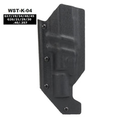 Holster rigide droitier à dégagement rapide – Références K-01 à K-14