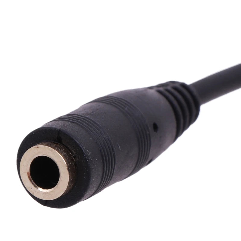 Adaptateur audio jack 2,5 mm mâle vers 3,5 mm femelle – 20 cm