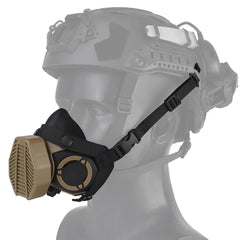 Demi-masque tactique MA-119 pour Airsoft – KOLINLOV – vue 1