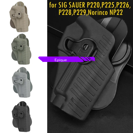 Holster tactique pour SIG SAUER P220, P225, P226, P228, P229, Norinco NP22