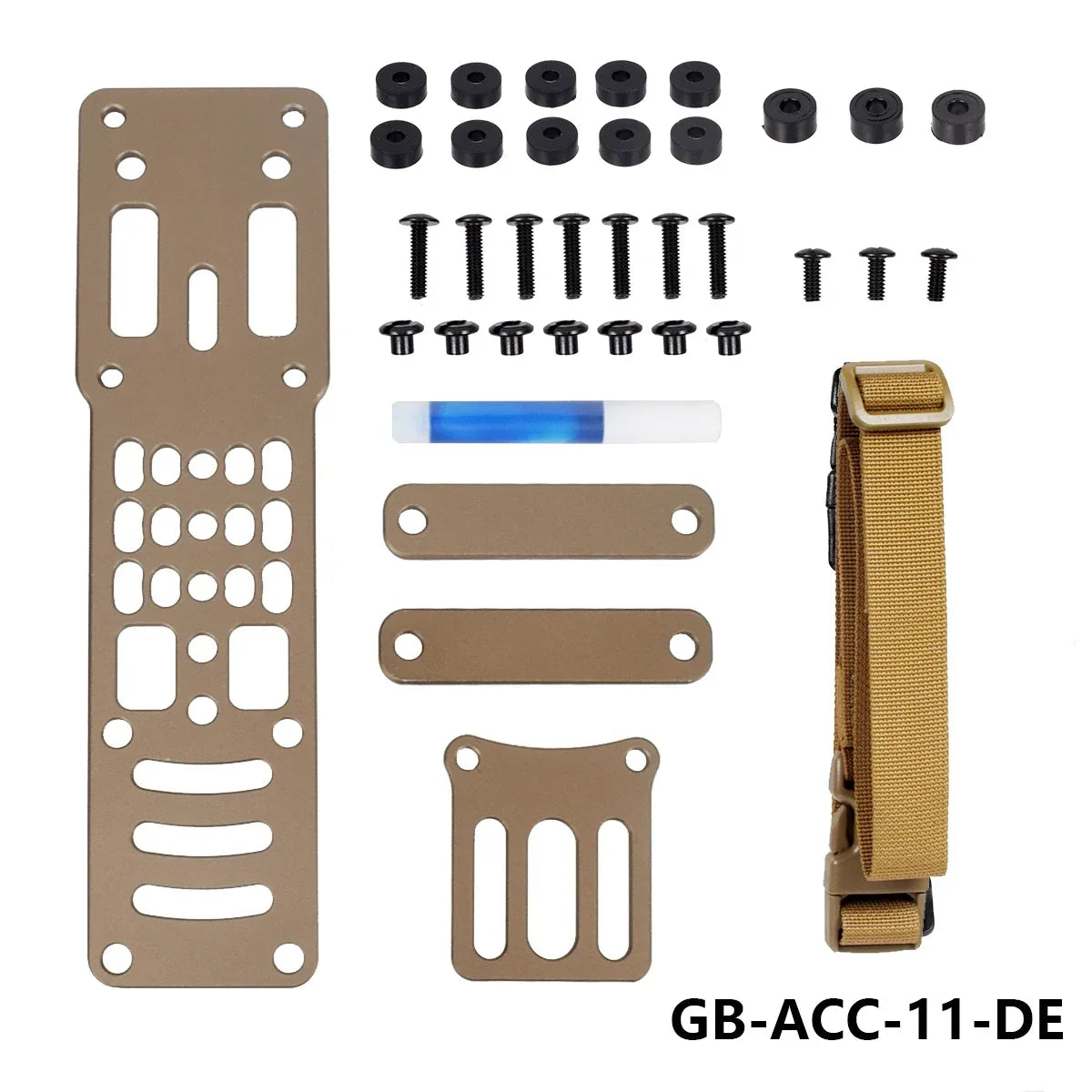 Holster Airsoft type Glock 17 / 19 pour lampe X300 / X300U – plateforme QLS