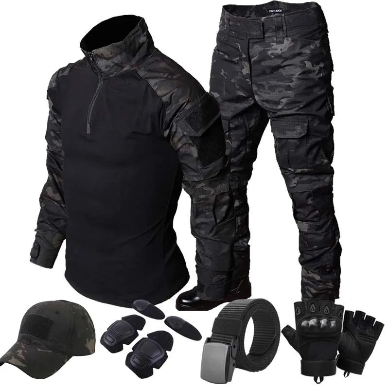 Tenue tactique AUKUPKEE – Ensemble 6 pièces