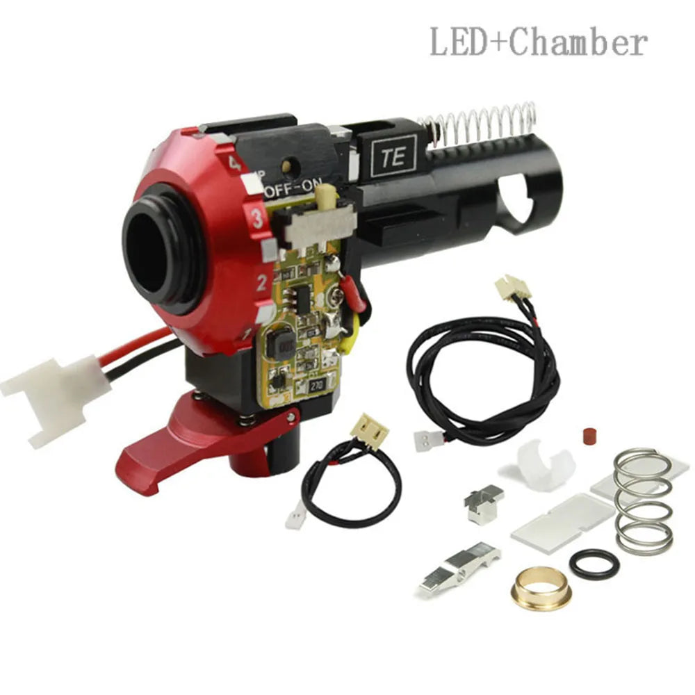 Chambre Hop-Up VULPO M4 M16 AEG – LED et chambre Noir