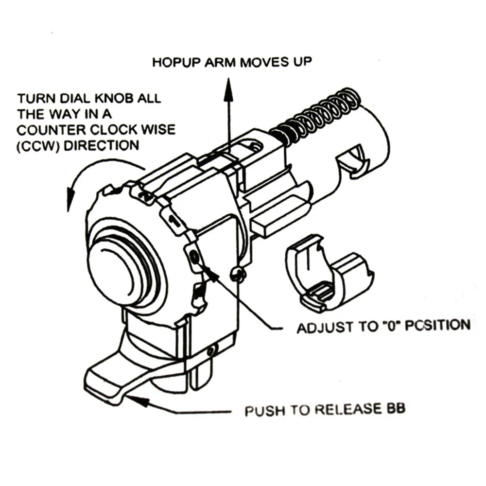 Chambre Hop-Up CNC M4 / M16 AEG – VULPO