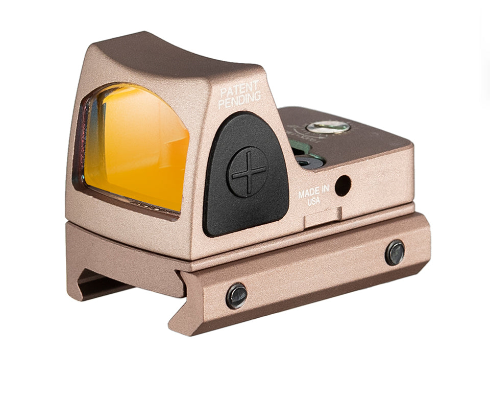Viseur reflex type RMR 3,25 MOA – Rail Picatinny et monture type Glock