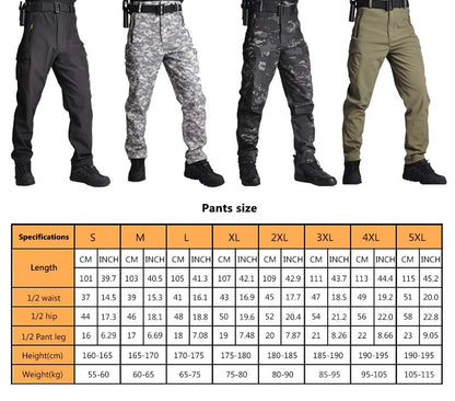 Pantalon cargo multi-poches, vêtements militaires Airsoft