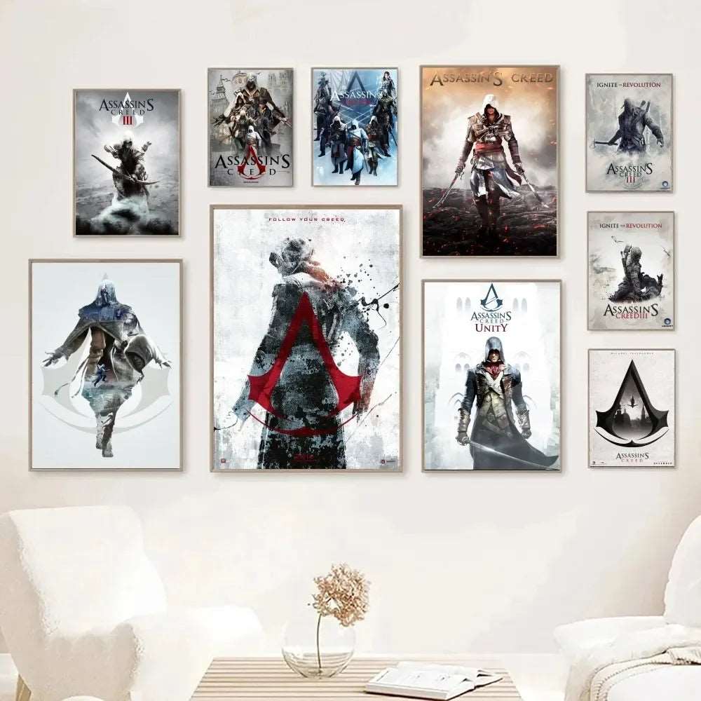 Affiche Autocollante Assassin's Creed, 1 pièce