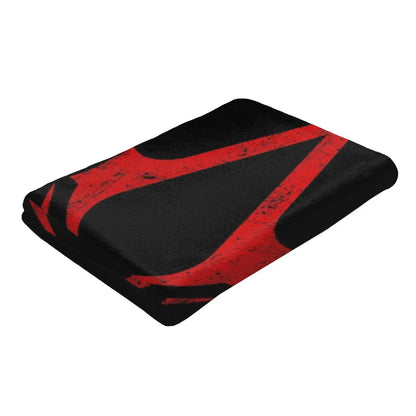 Serviette de bain logo Assassin's Creed rouge