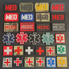 Patchs médic secours à scratch Airsoft