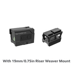 Viseur point rouge Frenzy Plus 1×18×20 à capteur de mouvement – Vector Optics