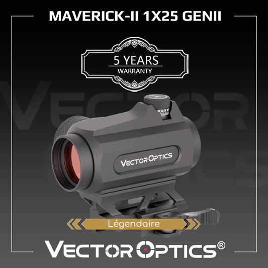 Red dot sight Maverick-II 1x25 Gen II- Vector Optics