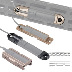 Support rail Picatinny 20 mm pour lampe M300 / M600 – vue 1