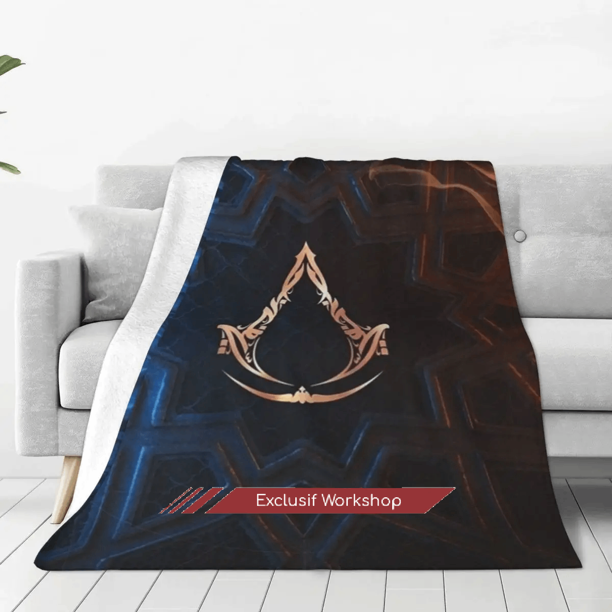 Plaid/couverture Logo Assassin's Creed Mirage