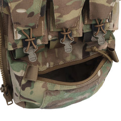 Panneau arrière zippé pour plate carrier FCPC – poche utilitaire