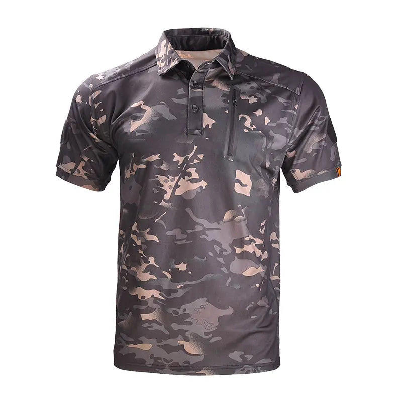 T-shirt tactique respirant à séchage rapide – manches courtes