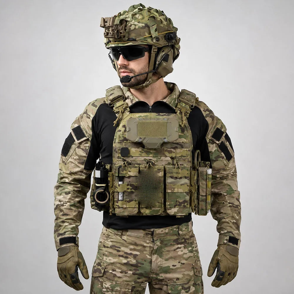 Ensemble Airsoft camouflage – Ensemble complet