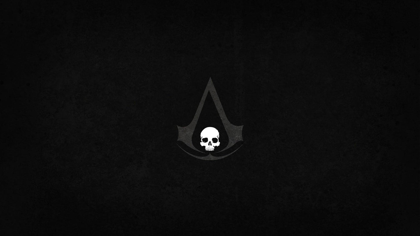 Drapeau Assassin's Creed 4 Black Flag, 90x150cm, 60x90 cm