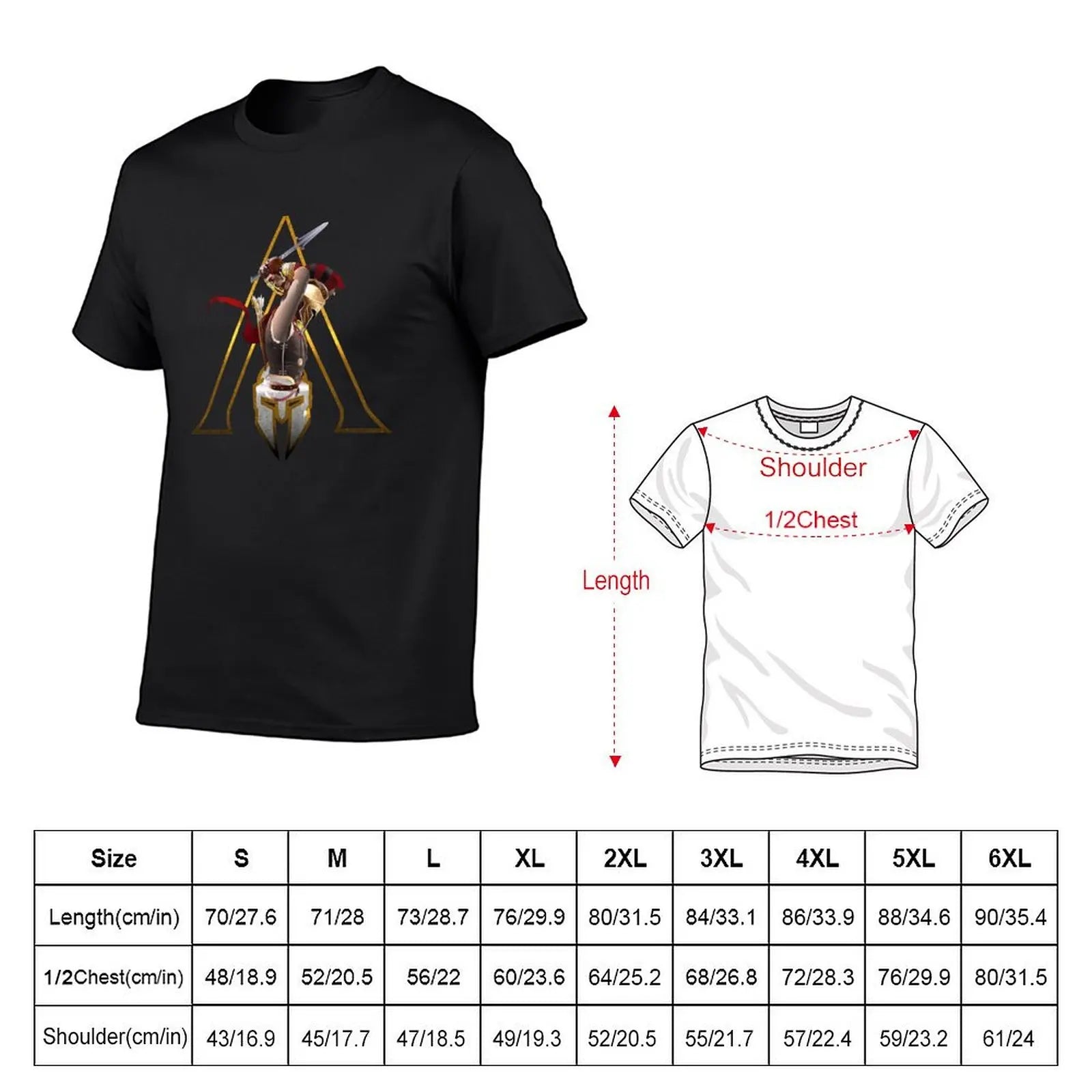 T-shirt Spartan homme – Assassin’s Creed Odyssey