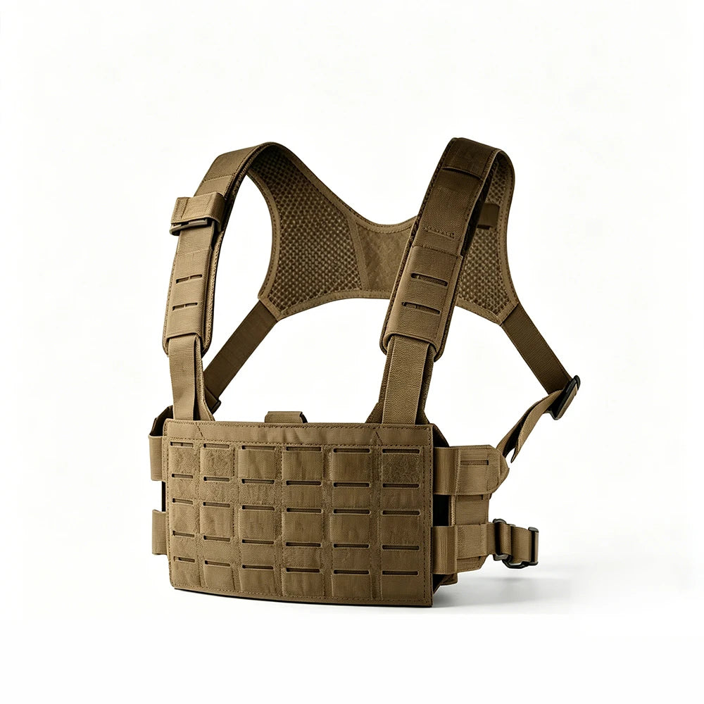 Chest rig MOLLE Airsoft – Coyote Brown