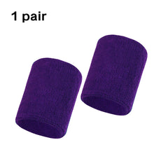 Poignets éponge élastiques absorbants – plusieurs coloris