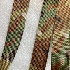 Sangle polyester camouflage Multicam – vendue au mètre