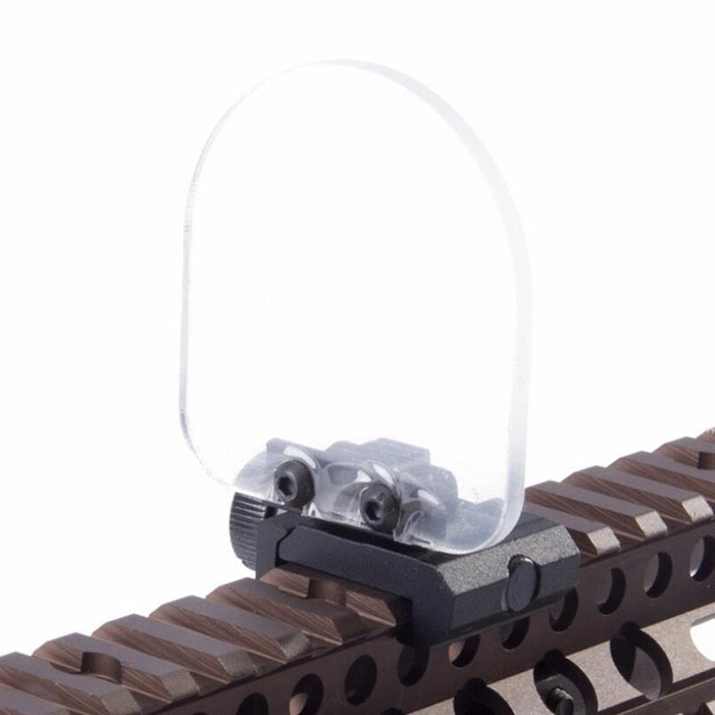 Protection rabattable pour optique Airsoft avec deux écrans