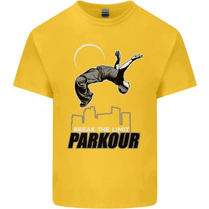 T-Shirt Parkour Free Running "Break the limite" pour enfants