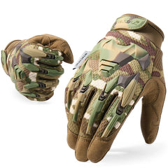 Gants tactiques doigts longs compatibles écran tactile