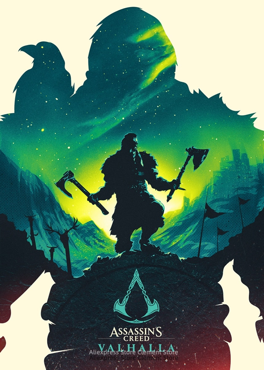 Toile décorative Assassin’s Creed – Plusieurs sagas et formats