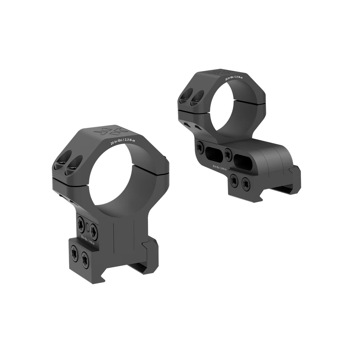 Anneaux X-ACCU 30 mm à hauteur réglable – Vector Optics
