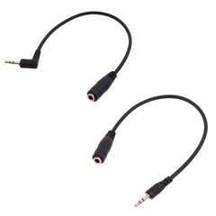 Adaptateur audio jack 2,5 mm mâle vers 3,5 mm femelle – 20 cm