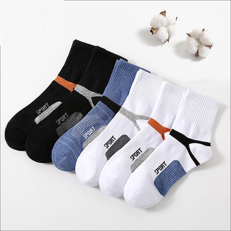 Lot de chaussettes fines en maille respirante