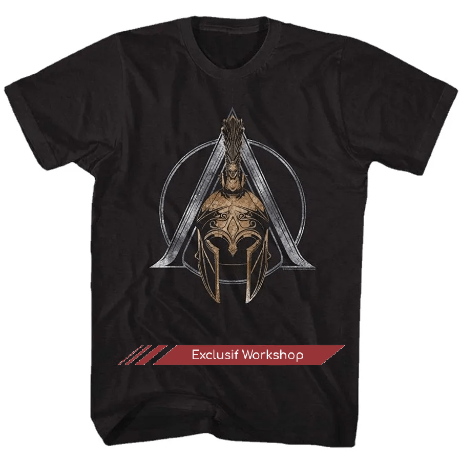 T-shirt Casque Spartan Warrior - Assassin's Creed Odyssey - Alexios et Kassandra