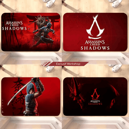 Tapis de sol - Assassin's Creed Shadows - absorbant, antidérapant
