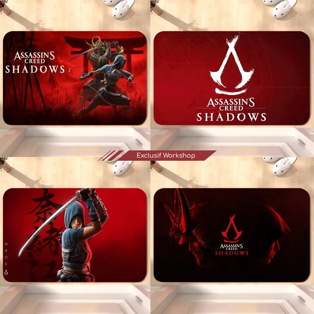 Tapis de sol - Assassin's Creed Shadows - absorbant, antidérapant