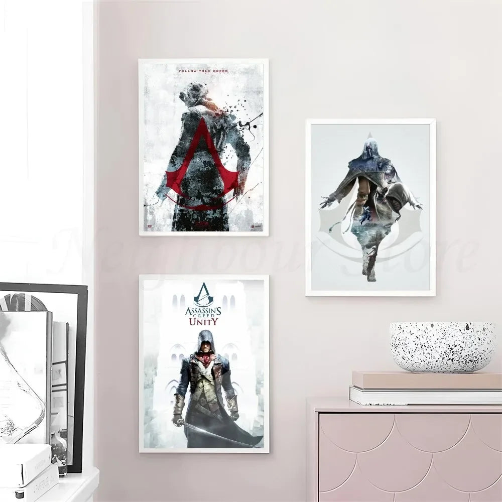 Affiche Autocollante Assassin's Creed, 1 pièce
