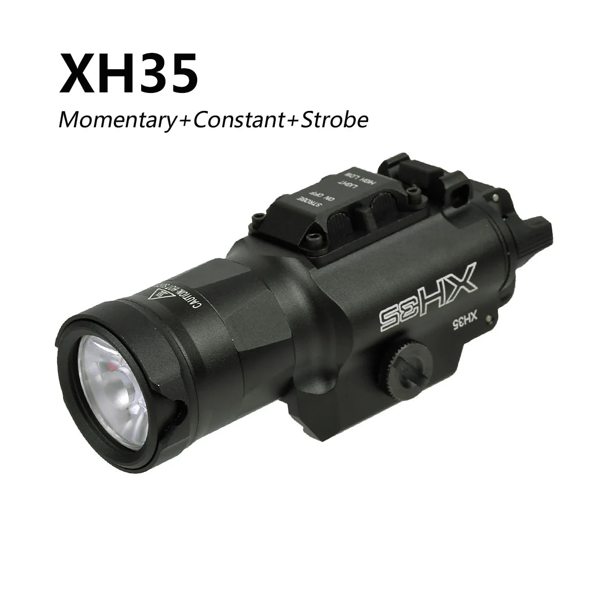 Lampe tactique type X300 / X300U pour rail 20 mm – plusieurs versions