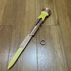 Accessoire de manche PVC factice pour cosplay – mécanisme coulissant