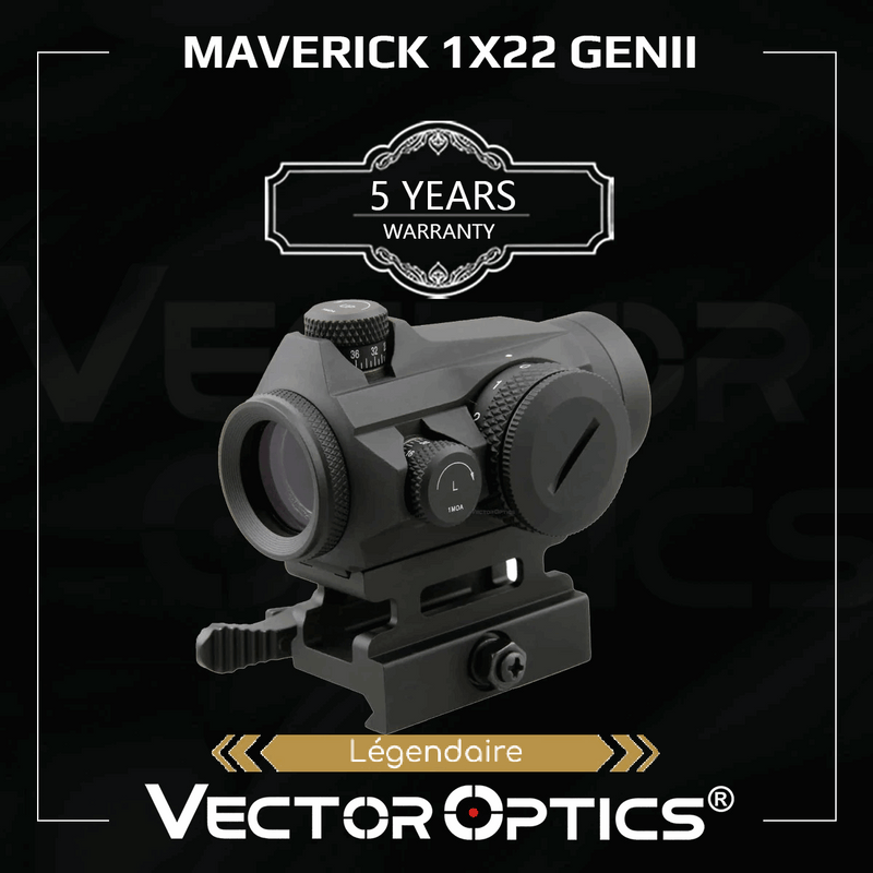 Red dot sight Maverick 1x22 GenII - Vector Optics
