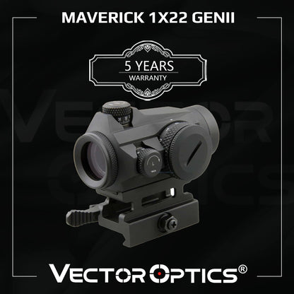 Red dot sight Maverick 1x22 GenII - Vector Optics